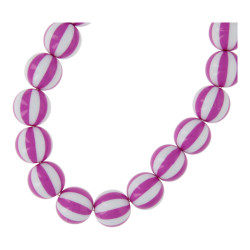 Ketting acryl bollen 20mm...