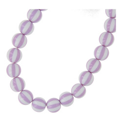Ketting acryl bollen 16mm...