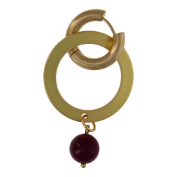 Oorbellen metaal creool met...