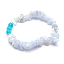 Armband facet 6mm (champagne)