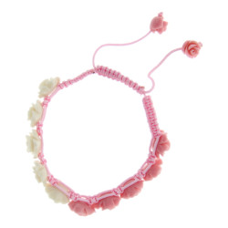 Armband macramee met resin...