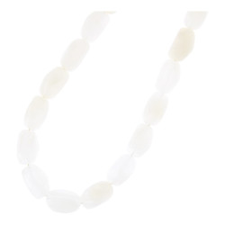 Ketting acryl ovaal kralen...