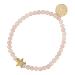 Armband 4mm steenkralen...