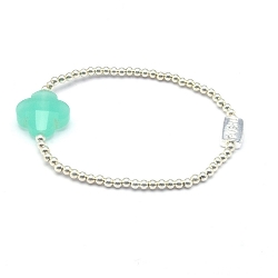 Armband facet 6mm (champagne)