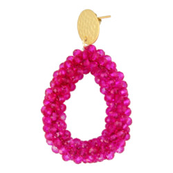 Oorbellen Candy fuchsia...
