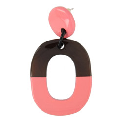 Oorbellen buffel hoorn...