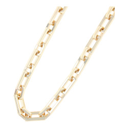 Ketting metaal schakel goud