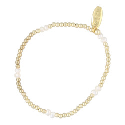 Armband 14krt 3mm en...