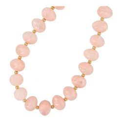 Ketting resin eitje roze