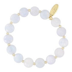 Armband halfedelsteen blue...