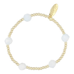 Armband halfedelsteen blue...