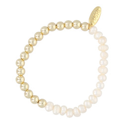 Armband zoetwaterparel en...