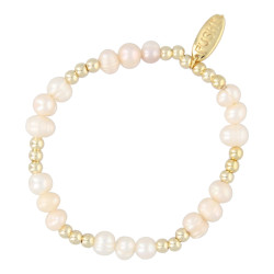 Armband zoetwaterparel en...