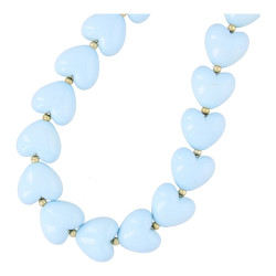 Ketting acryl hart xxl...