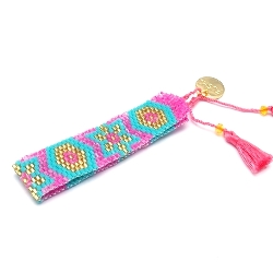 Armband facet 6mm (champagne)