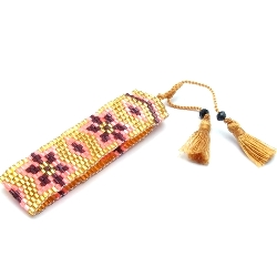 Armband facet 6mm (champagne)