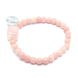 Armband facet 6mm (champagne)