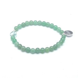 Armband facet 6mm (champagne)