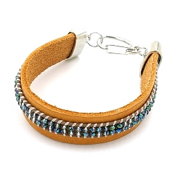 Armband facet 6mm (champagne)