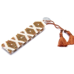 Armband facet 6mm (champagne)