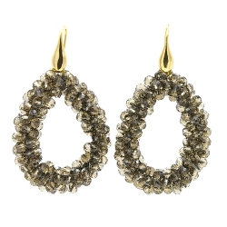 Armband facet 6mm (champagne)