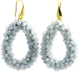 Armband facet 6mm (champagne)