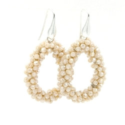 Armband facet 6mm (champagne)