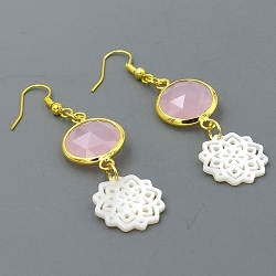 Armband facet 6mm (champagne)