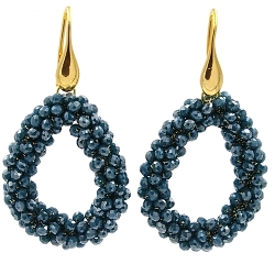 Armband facet 6mm (champagne)