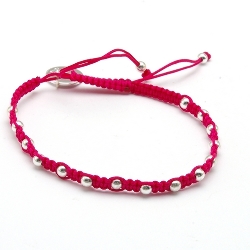 Armband facet 6mm (champagne)