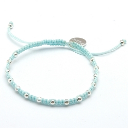 Armband facet 6mm (champagne)