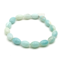 Armband facet 6mm (champagne)