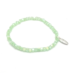 Armband facet 6mm (champagne)