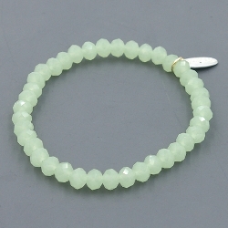 Armband facet 6mm (champagne)