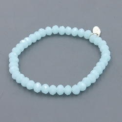 Armband facet 6mm (champagne)