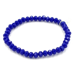 Armband facet 6mm (champagne)