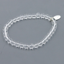 Armband facet 6mm (champagne)