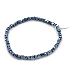 Armband facet 6mm (champagne)