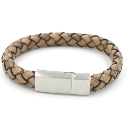 Armband facet 6mm (champagne)