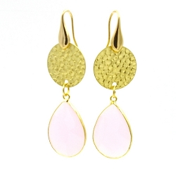 Armband facet 6mm (champagne)