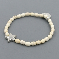 Armband facet 6mm (champagne)