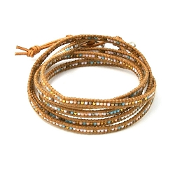 Armband facet 6mm (champagne)