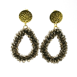 Armband facet 6mm (champagne)