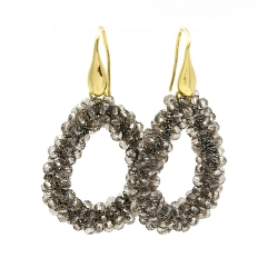 Armband facet 6mm (champagne)