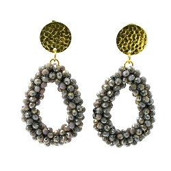 Armband facet 6mm (champagne)