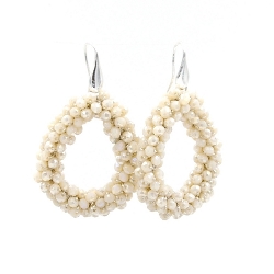 Armband facet 6mm (champagne)