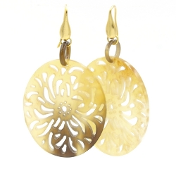 Armband facet 6mm (champagne)