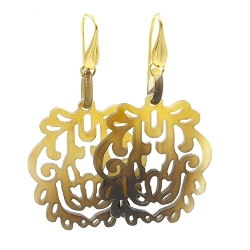 Armband facet 6mm (champagne)