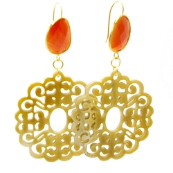 Armband facet 6mm (champagne)