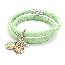 Armband facet 6mm (champagne)